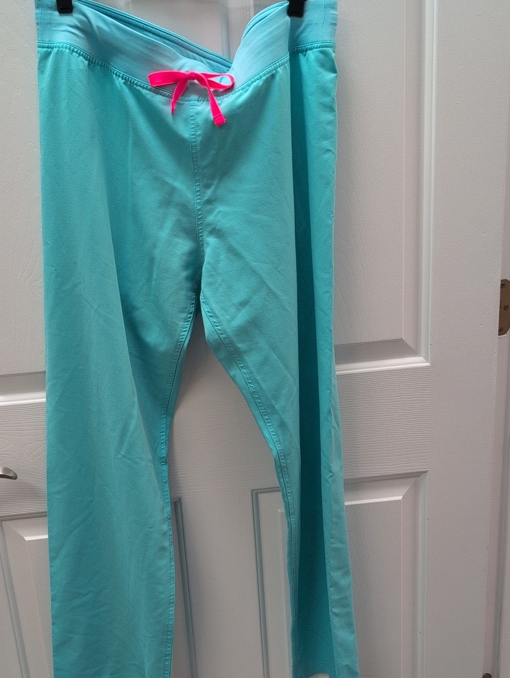 Figs Livingston Scrub Pants Large Neon Blue